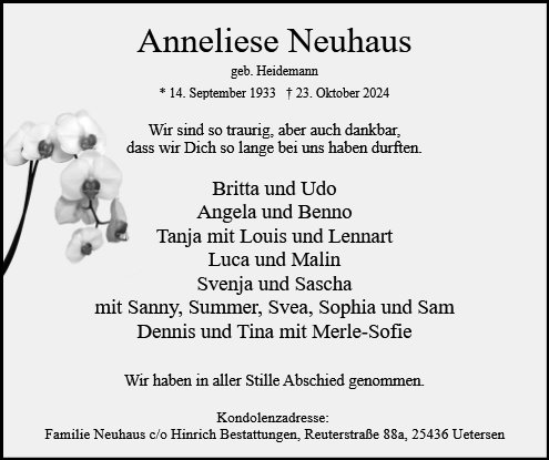 Anneliese Neuhaus