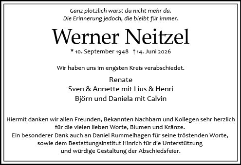 Werner Neitzel