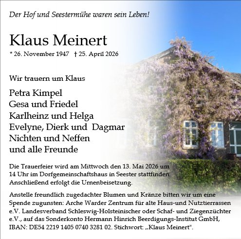 Klaus Meinert