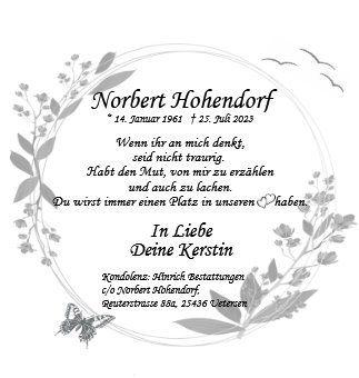 Norbert Hohendorf