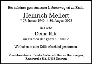 Heinrich Mellert