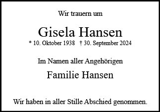 Gisela Hansen