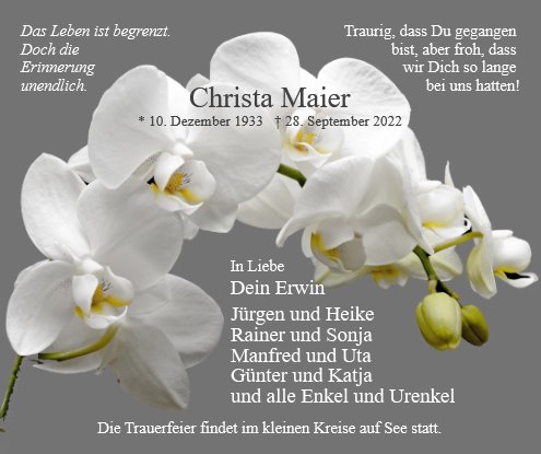 Christa Maier