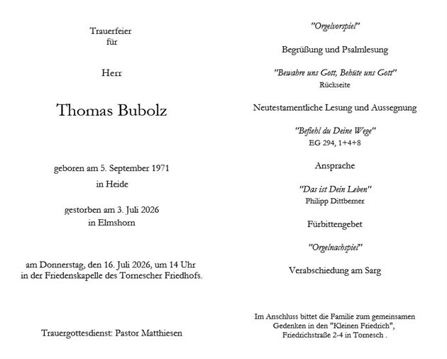 Thomas Bubolz