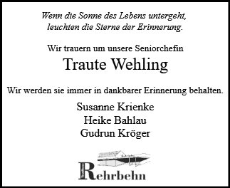 Traute Wehling