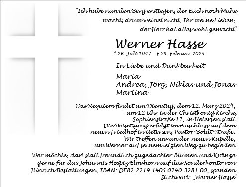 Werner Hasse