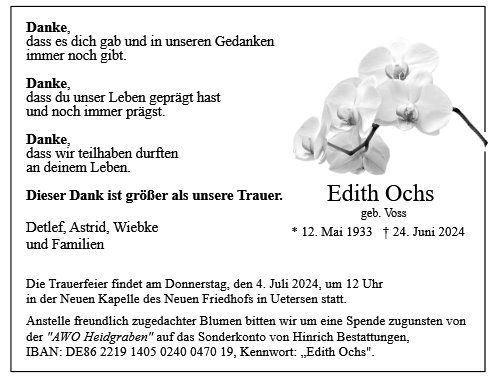 Edith Ochs