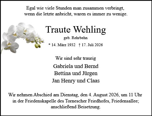 Traute Wehling
