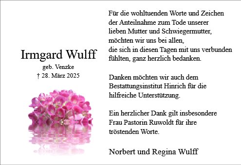Irmgard Wulff