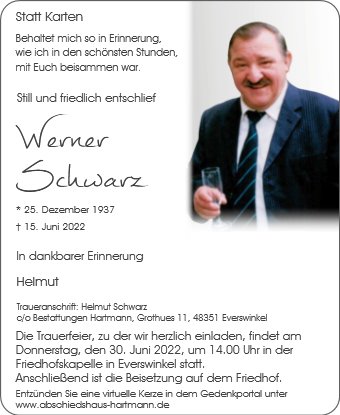 Werner Schwarz