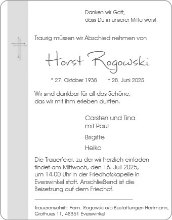 Horst Rogowski