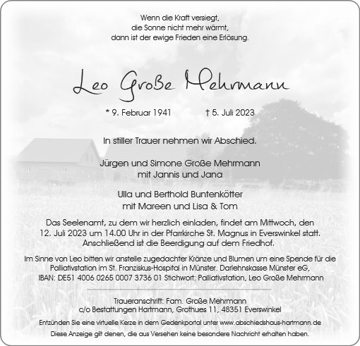 Leo Große Mehrmann