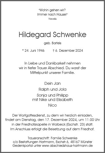 Hildegard Schwenke