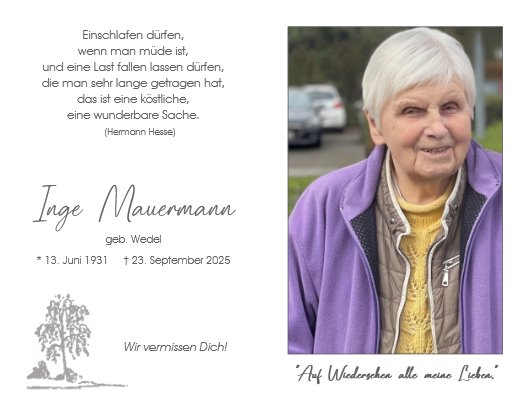 Inge Mauermann