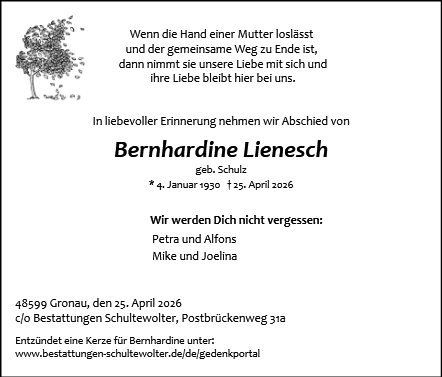 Bernhardine Lienesch