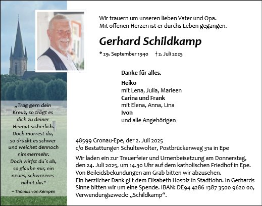 Gerhard Schildkamp