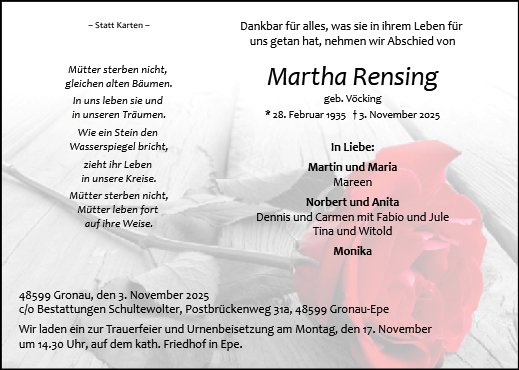 Martha Rensing