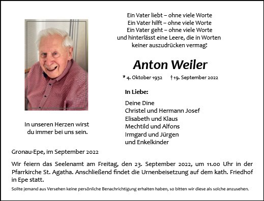 Anton Weiler