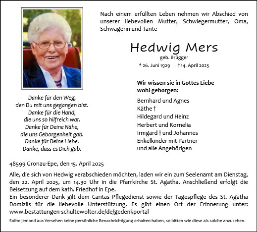 Hedwig Mers