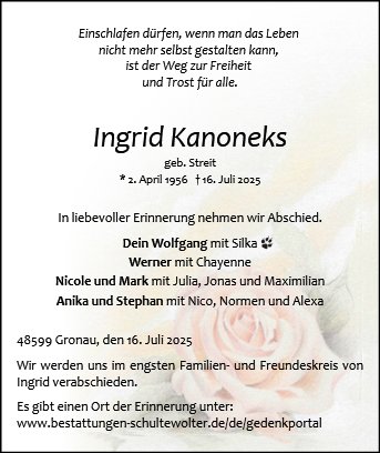 Ingrid Kanoneks