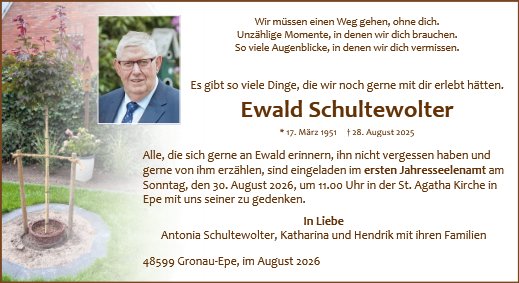 Ewald Schultewolter