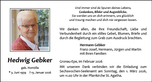 Hedwig Gebker