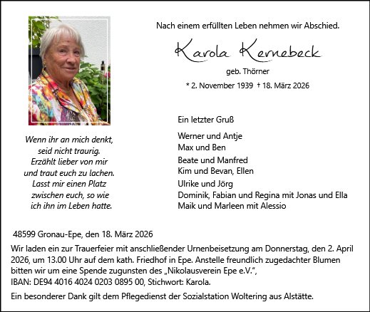 Karola Kernebeck