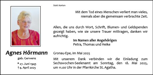Agnes Hörmann