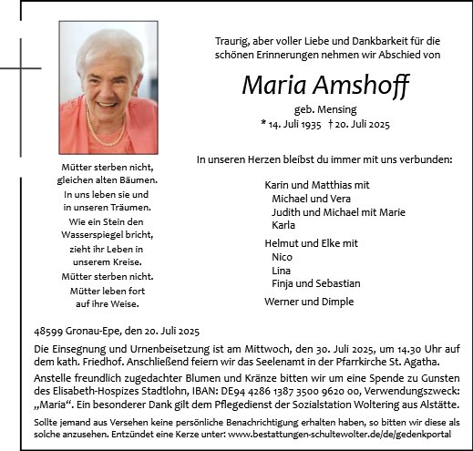 Maria Amshoff