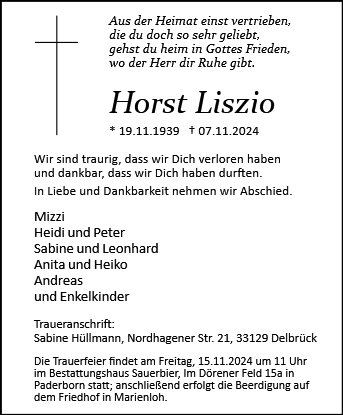 Horst Liszio