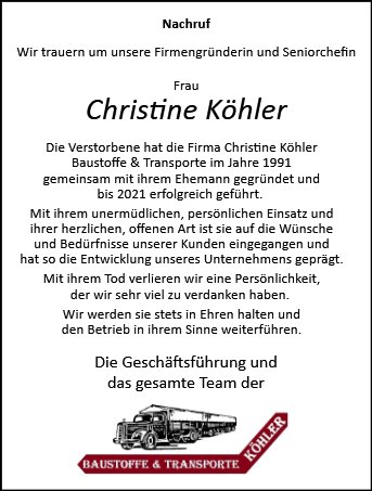 Christine Köhler