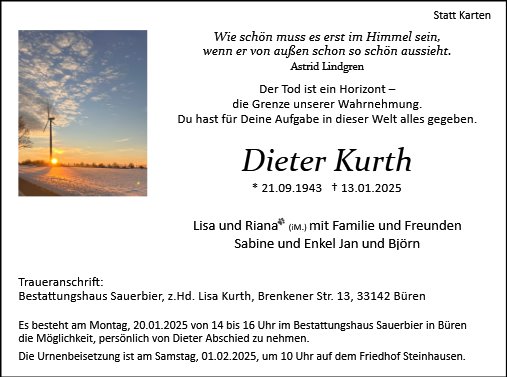 Dieter Kurth