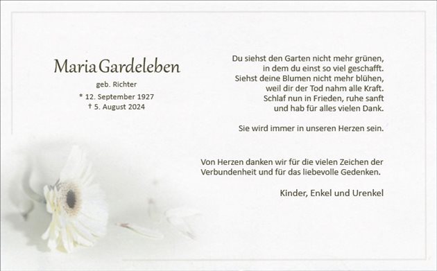 Maria Gardeleben