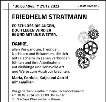 Friedhelm Stratmann