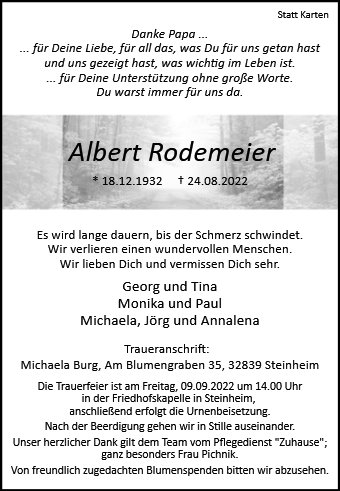 Albert Rodemeier