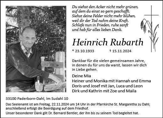 Heinrich Rubarth