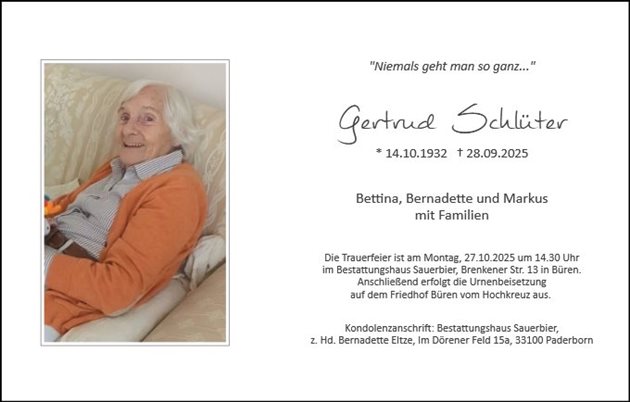 Gertrud Schlüter