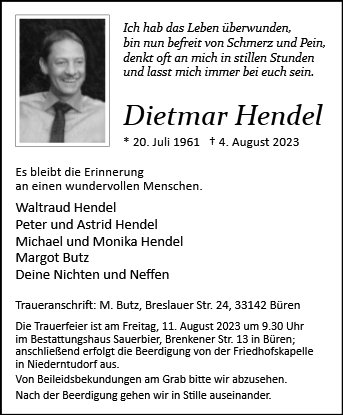 Dietmar Hendel