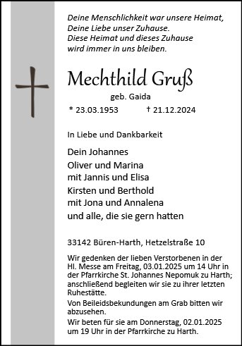 Mechthild Gruß