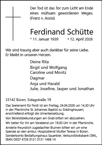 Ferdinand Schütte