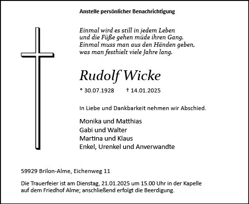 Rudolf Wicke