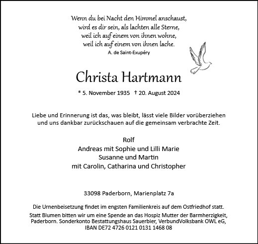 Christa Hartmann