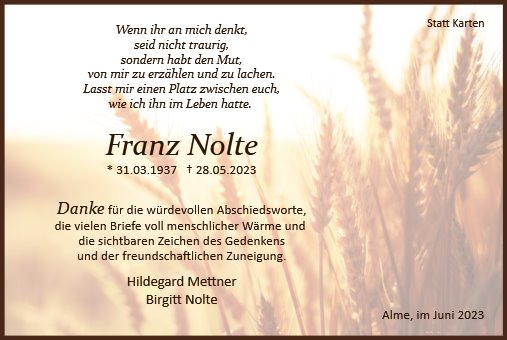 Franz Nolte