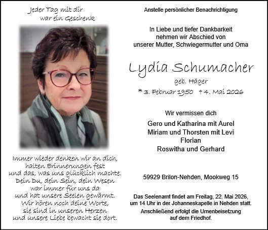 Lydia Schumacher