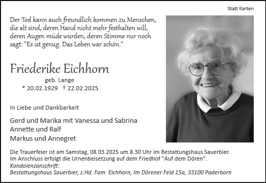 Friederike Eichhorn