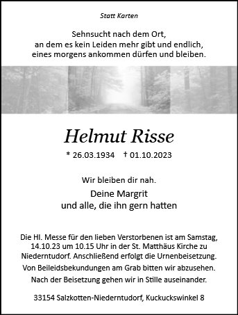 Helmut Risse