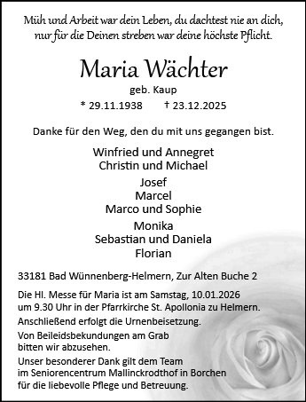 Maria Wächter