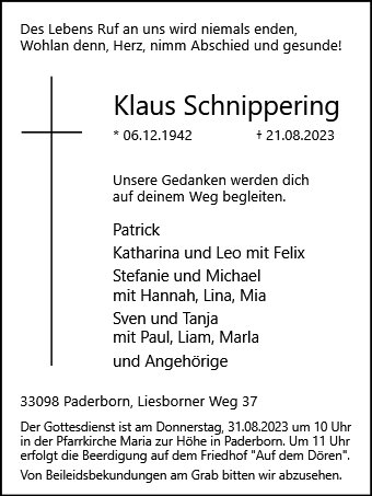 Klaus Schnippering