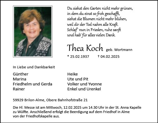 Thea Koch