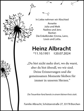 Heinz Albracht